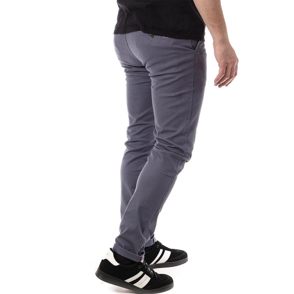 Pantalon Chino Bleu Moyen Homme La Maison Blaggio TOSCANE 2