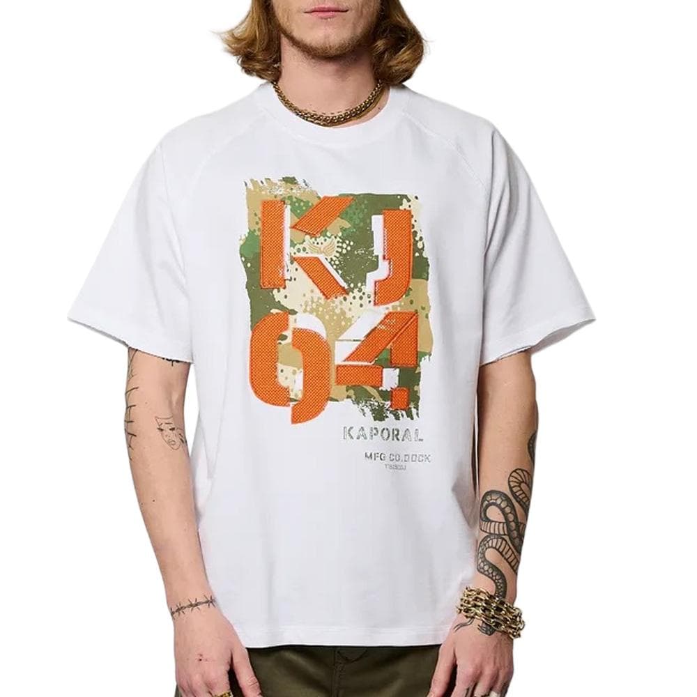 T-Shirt Blanc Homme Kaporal JOCK 1