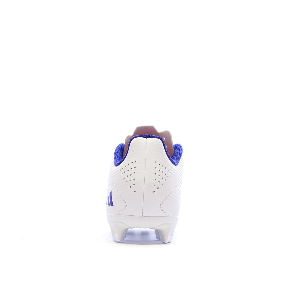 Chaussures de football Blanches/Bleu Garçon Adidas F50 Club Fxg 3