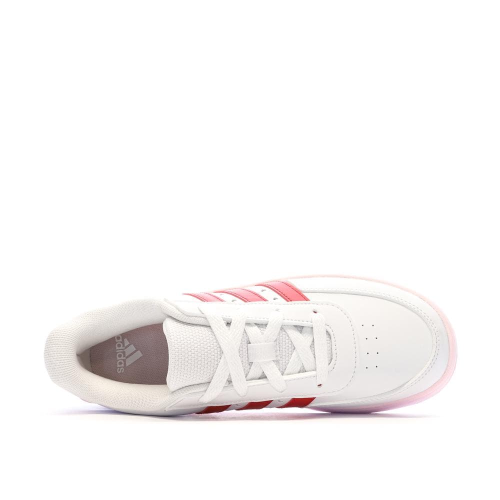 Baskets Rouges/Blanches Fille Adidas Breaknet 2.0 4