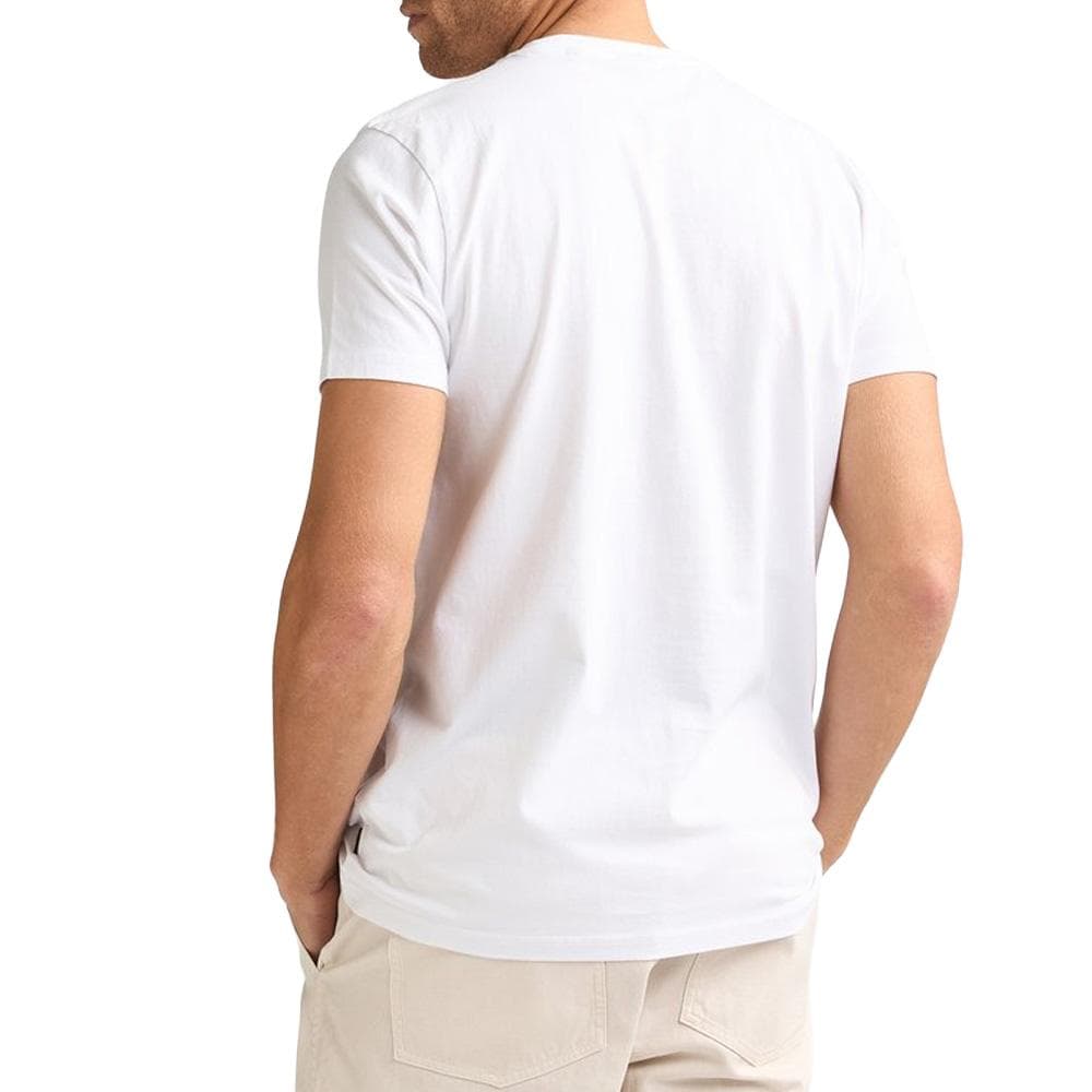 T-Shirt Blanc Homme Petrol Industries Classic 2