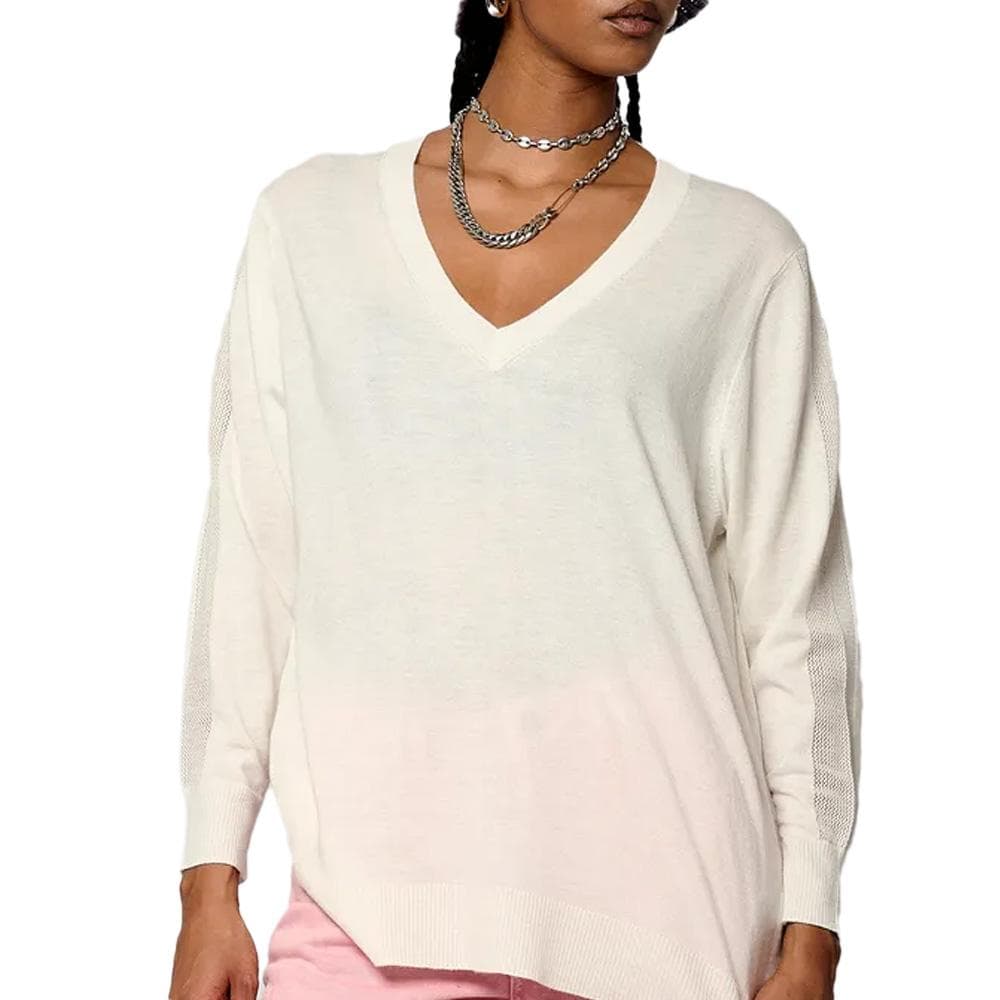 Pull Blanc Femme Kaporal Voyou 1