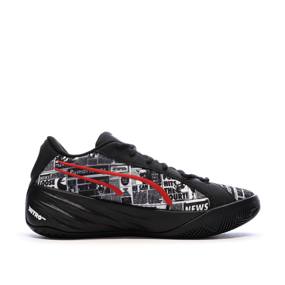 Chaussures de Basketball Noires Homme Puma All-pro Nitro 2