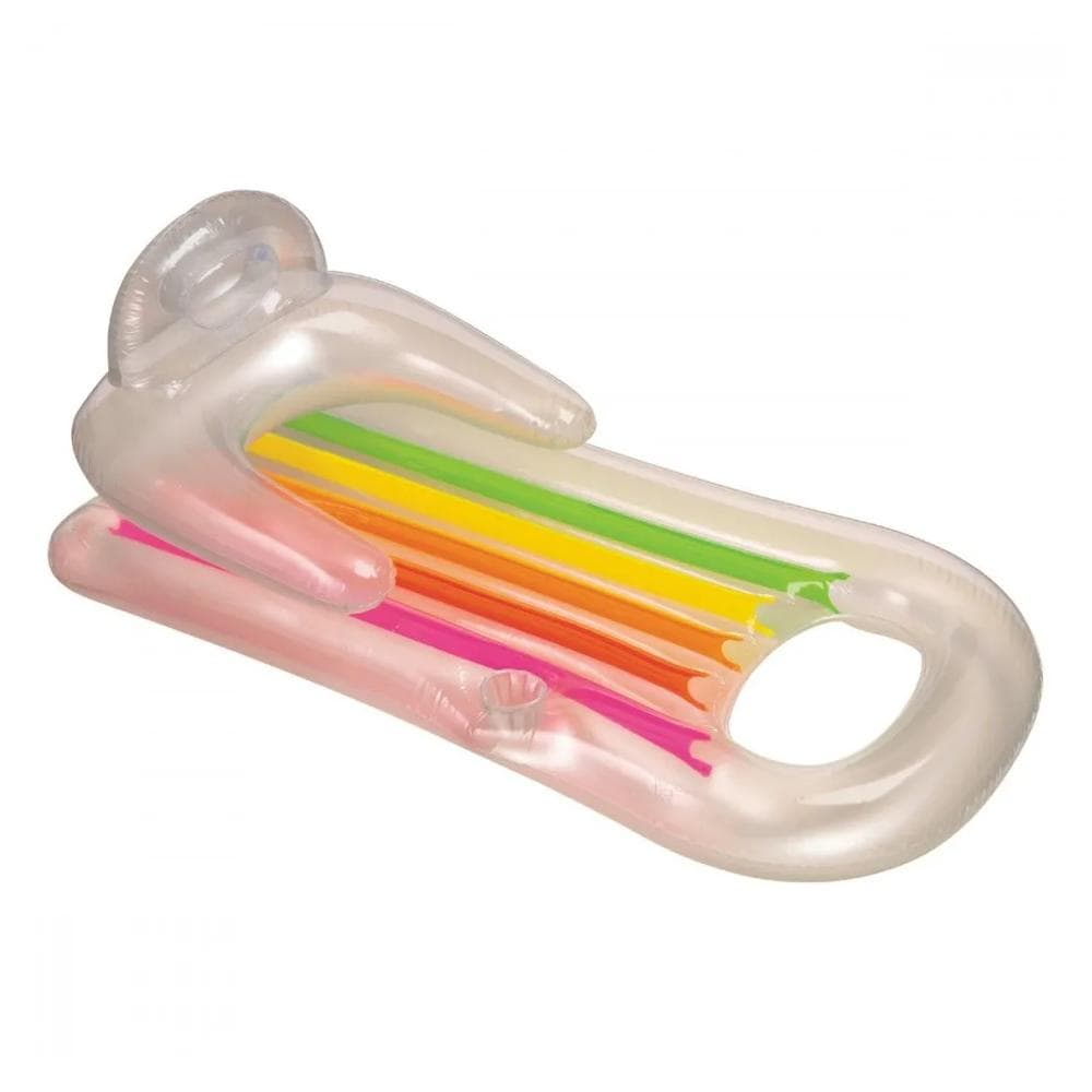 Fauteuil de piscine multicolore Intex King Cool 1