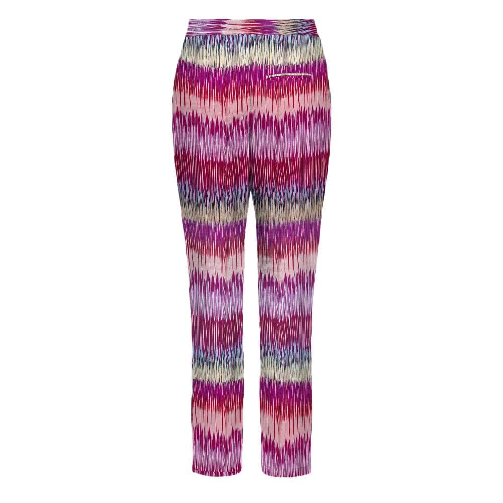 Pantalon Rose/Marine à Motifs Femme Only 15222230 2