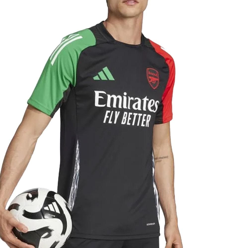 Arsenal Maillot de football Noir Homme Adidas 24 1