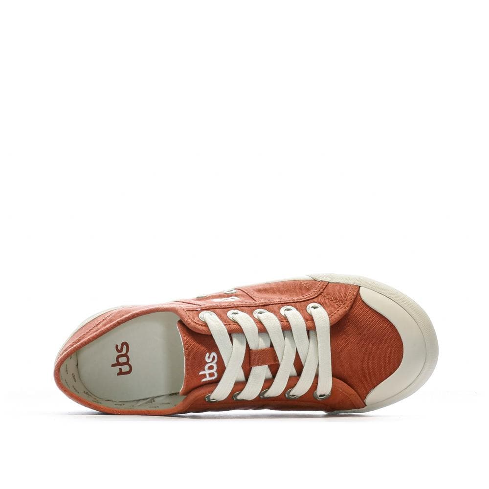 Baskets en toile Terracotta Femme TBS Opiace 4