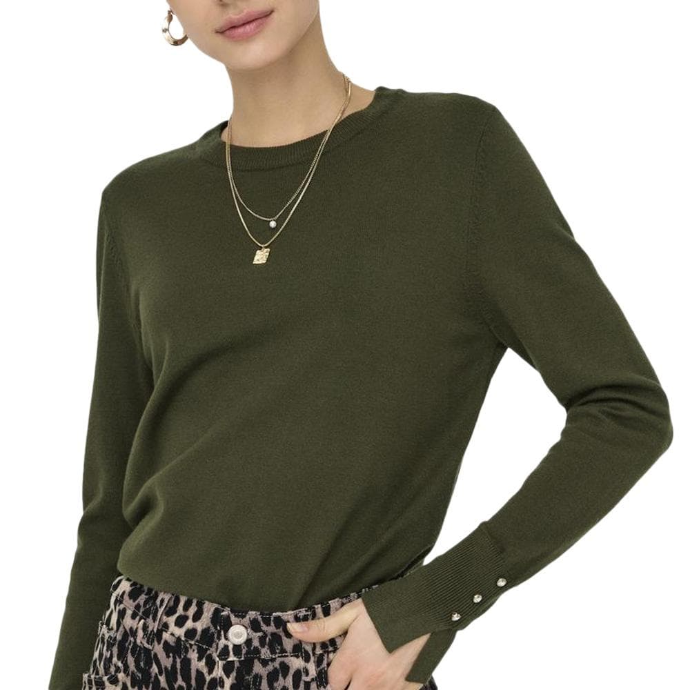 Pull Kaki Femme JDY Maloun 1