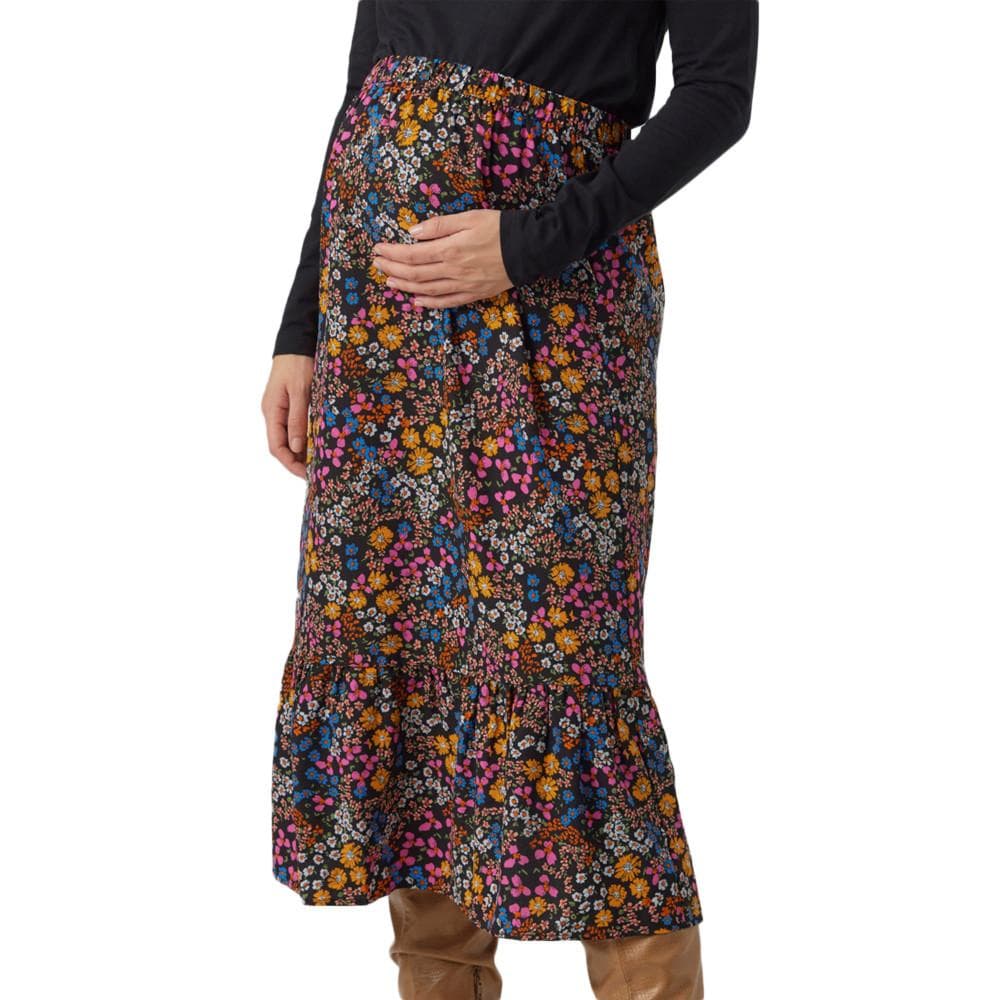 Jupe Noire/Rose Femme Mamalicious Fina 1