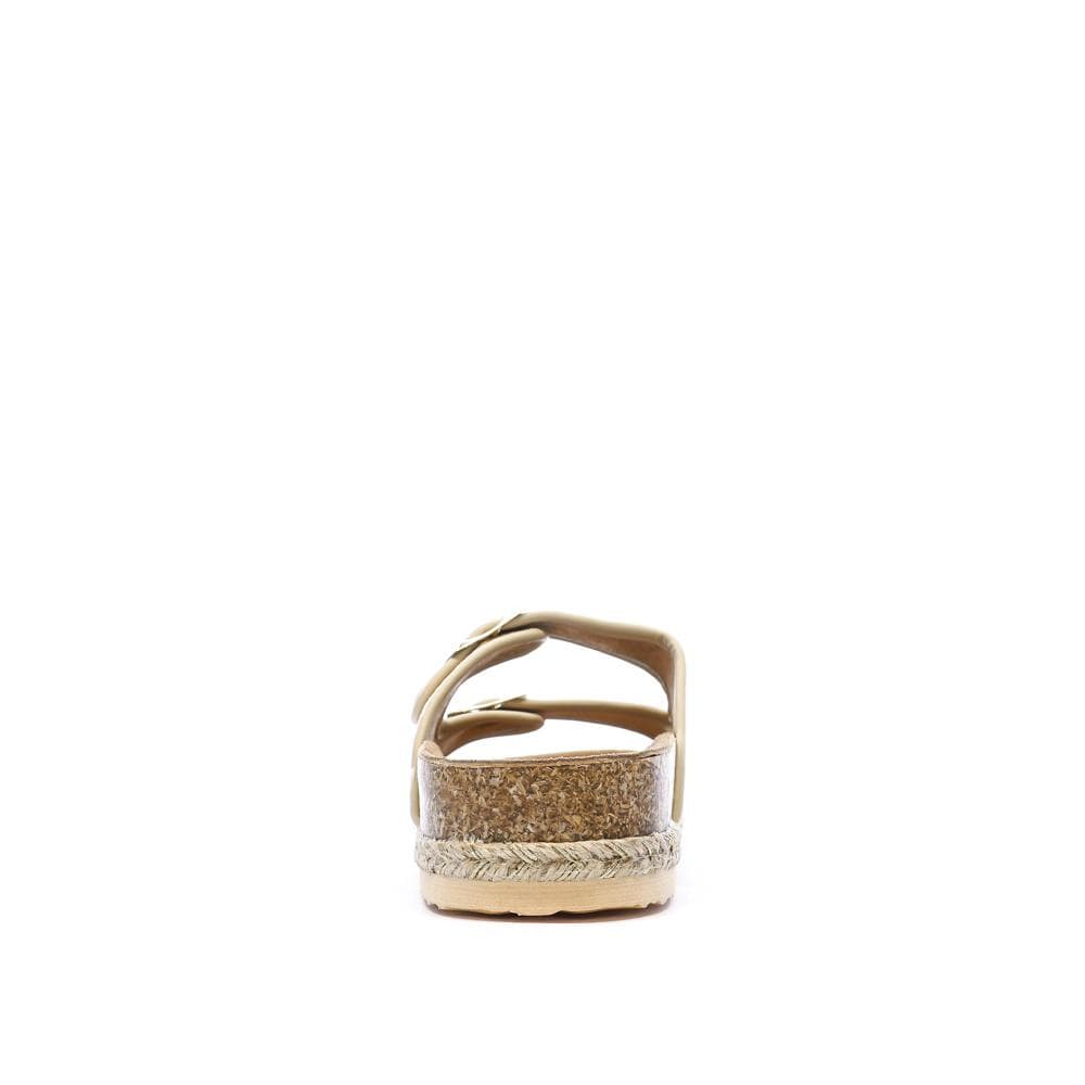 Sandales Beige Femme Lemon Bay Double Brides Naturel 3
