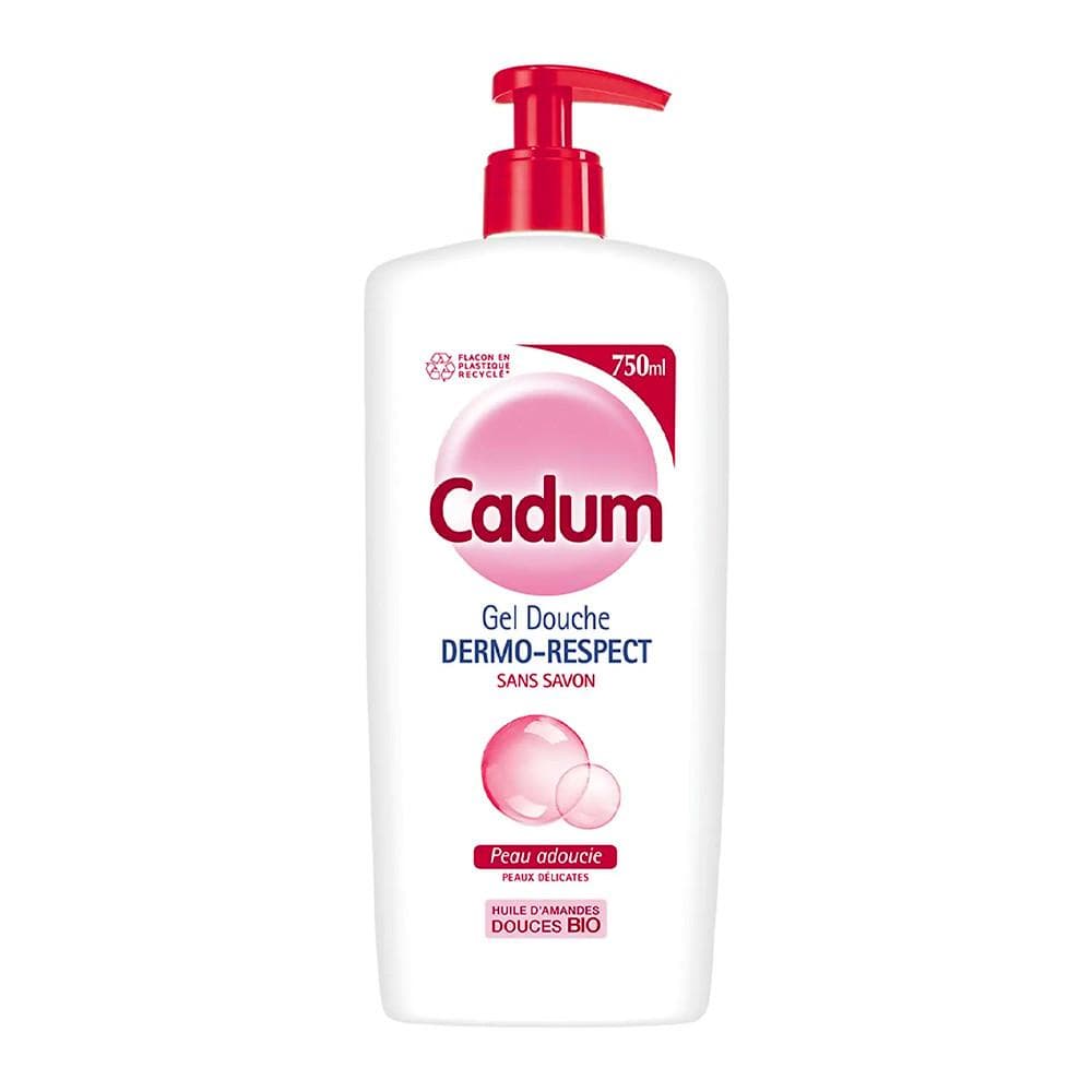 Gel douche Cadum Dermo-Respect Sans Savon 750ml 1