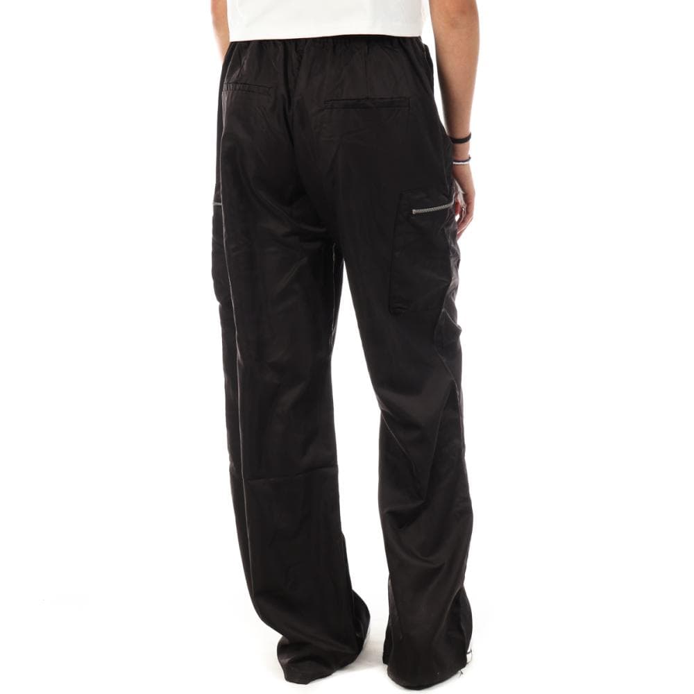 Pantalon fluide Noir Femme Monday Premium Parachute 2