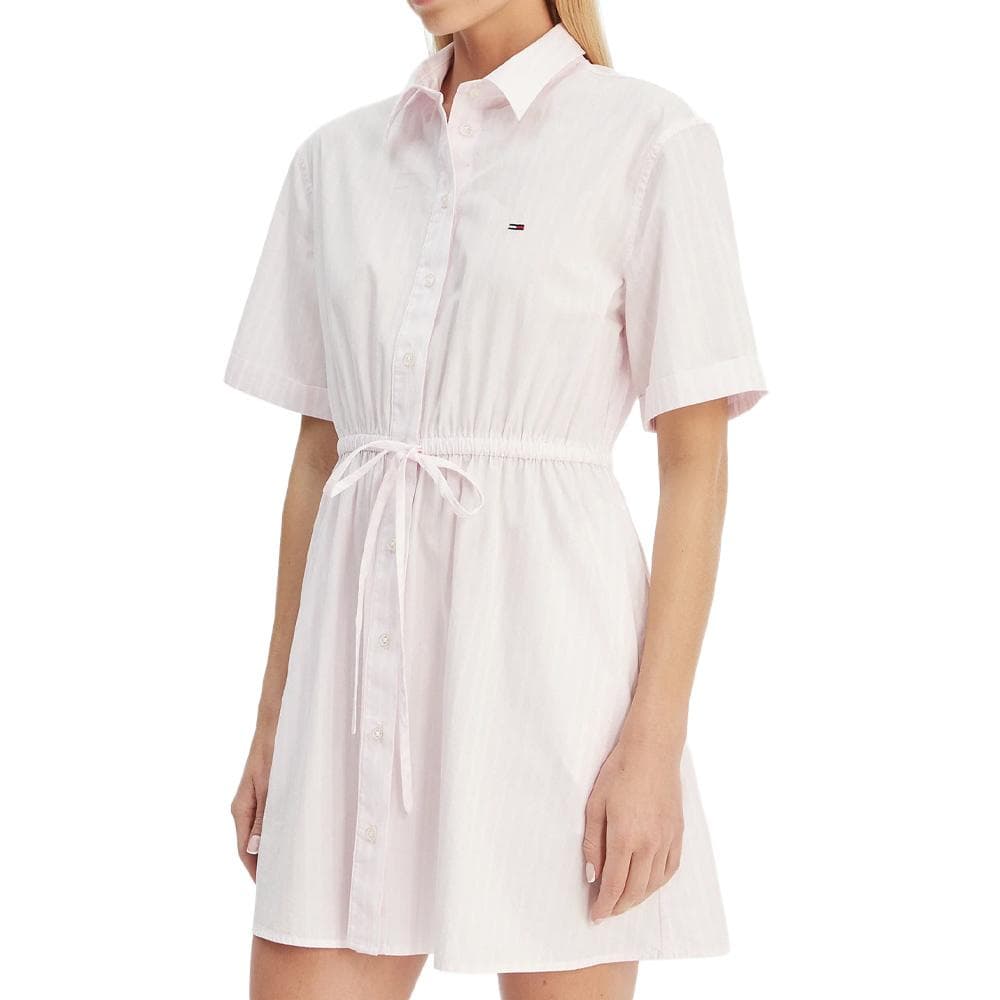 Robe Rose/Blanche Femme Tommy Hilfiger Stripe 1