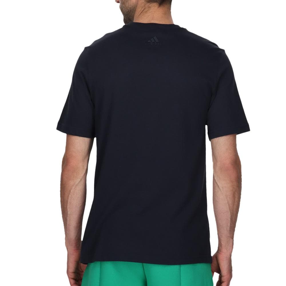 T-shirt Noir/Bleu Homme Adidas IC9354 2