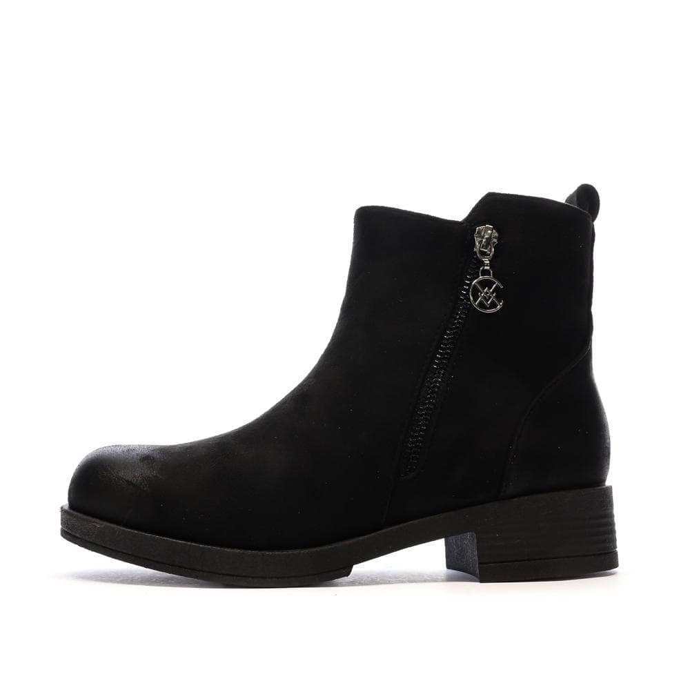 Bottines Noires Femme Chattawak 8-Vamp 1