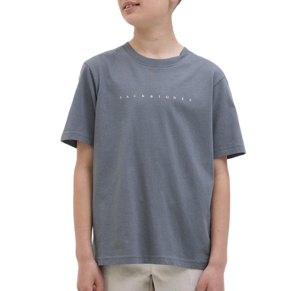 T-shirt Gris Garçon Jack & Jones Jestar 1