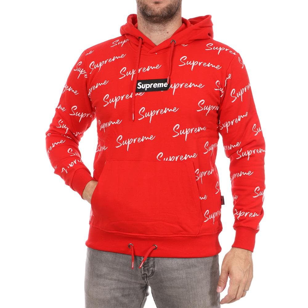 Sweat Rouge Homme Supreme Grip Somuch 1