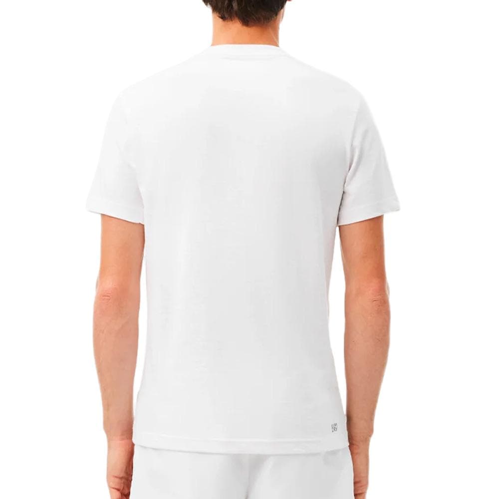 T-shirt Blanc Homme Lacoste TH2508 2
