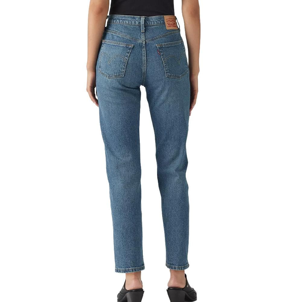 Jean 501 Bleu Clair Femme Levi's Original Cropped 2