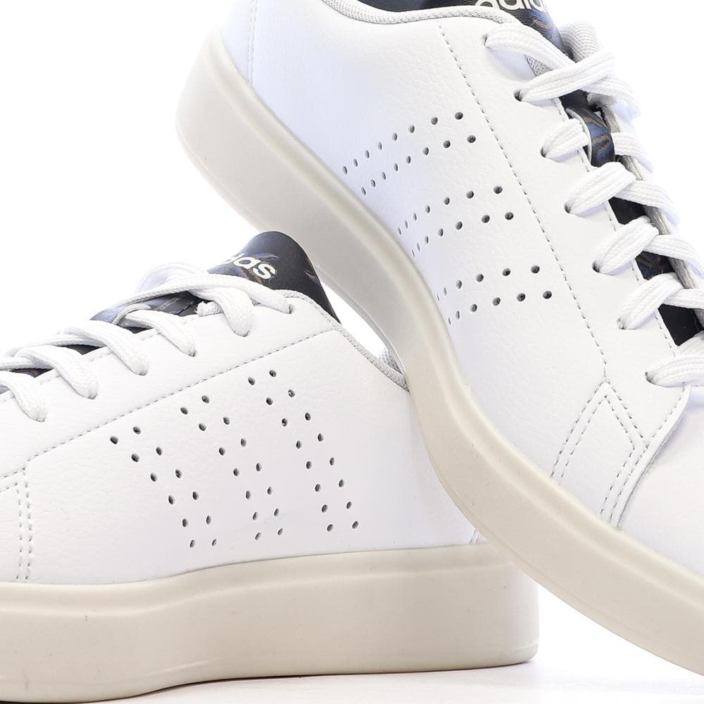 Baskets Blanches Homme Adidas Advantage 2.0ss 7