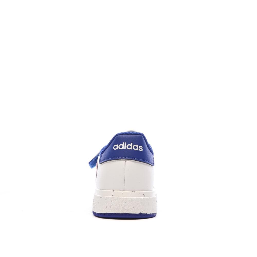 Baskets Blanc/Bleu Garçon Adidas Grand Court Spider-man 3