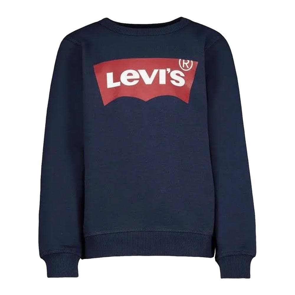 Sweat Marine/Rouge Garçon Levi's Droit Batwing 1 1