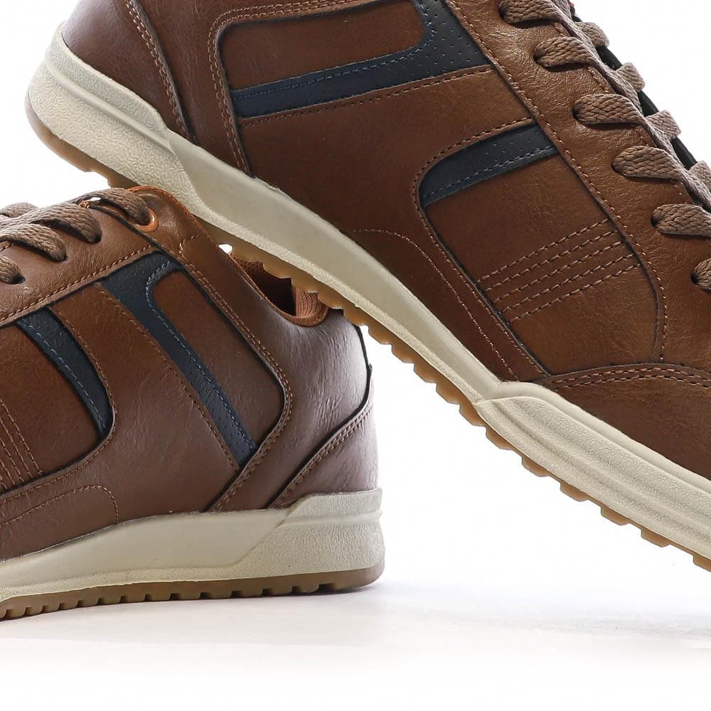 Baskets Marron/Marine Homme Umbro Jade Net 7