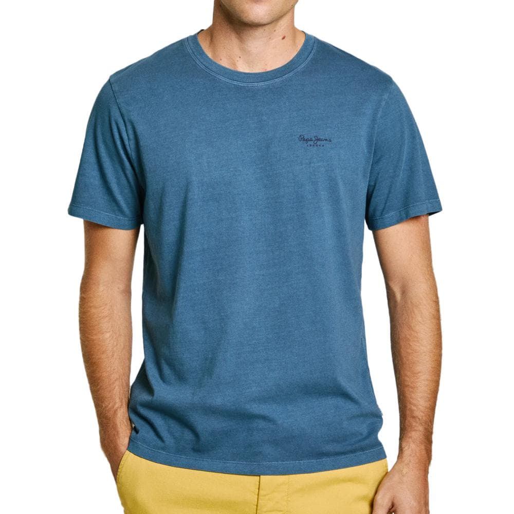 T-shirt Bleu Homme Pepe jeans Jacko 1