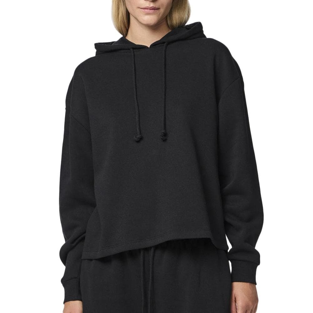 Sweat Noir Femme Pieces Pcchilli 1