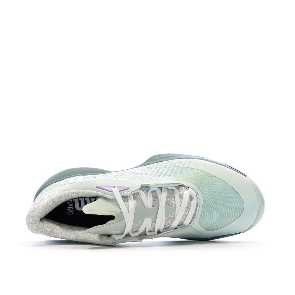 Chaussures de tennis Vertes d'eau Femme Wilson Kaos 4