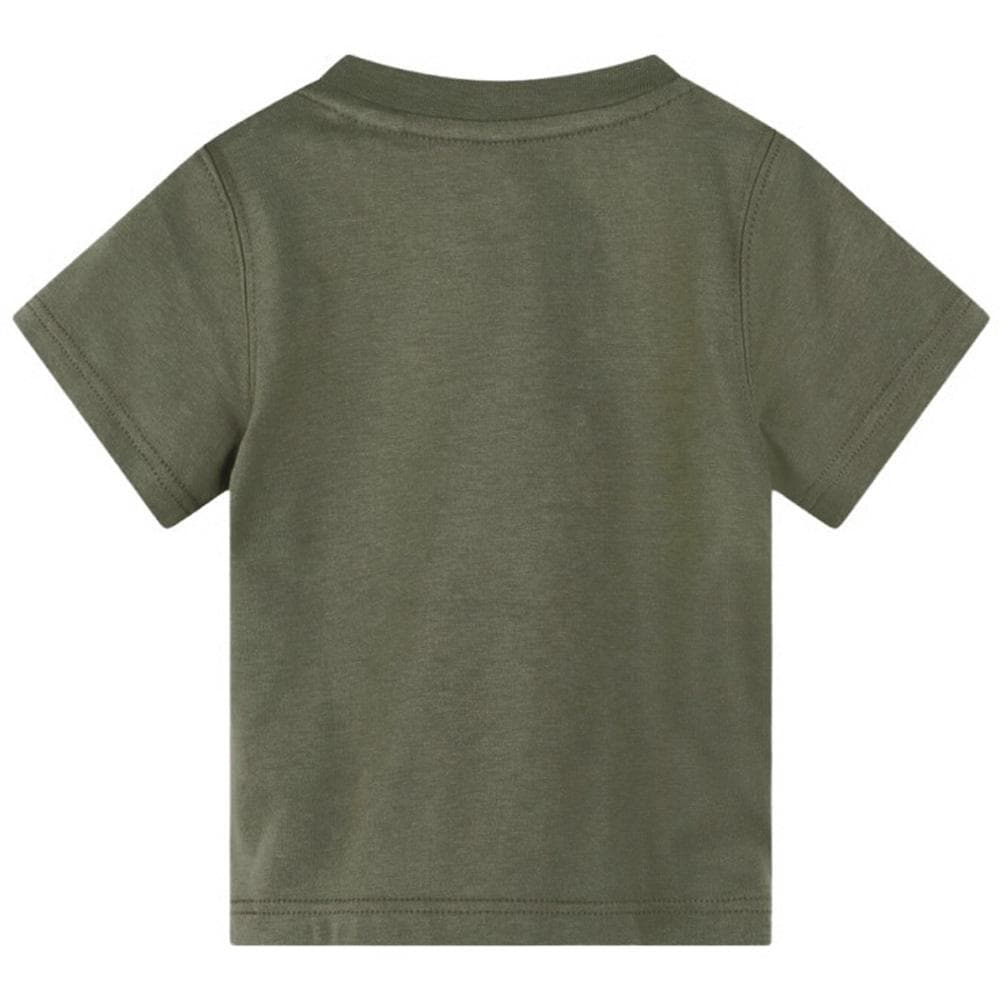T-shirt Kaki Bébé Timberland T60100 2