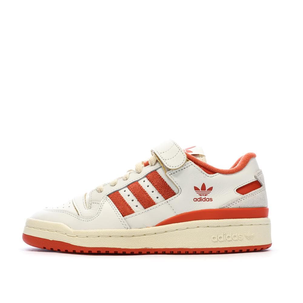 Baskets Blanches/Rouges Homme Adidas Forum 84 1