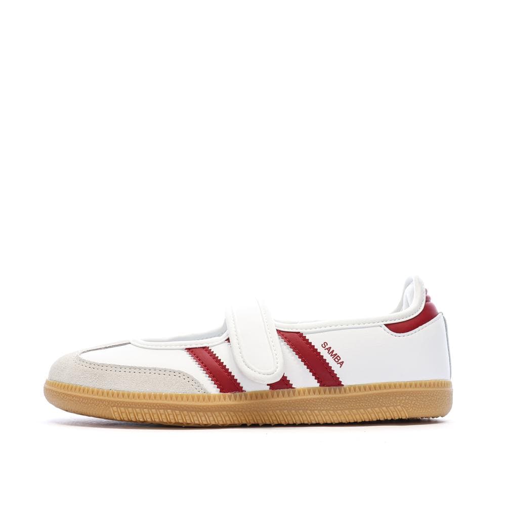 SAMBA JANE Baskets Blanc/Rouge Adidas 1