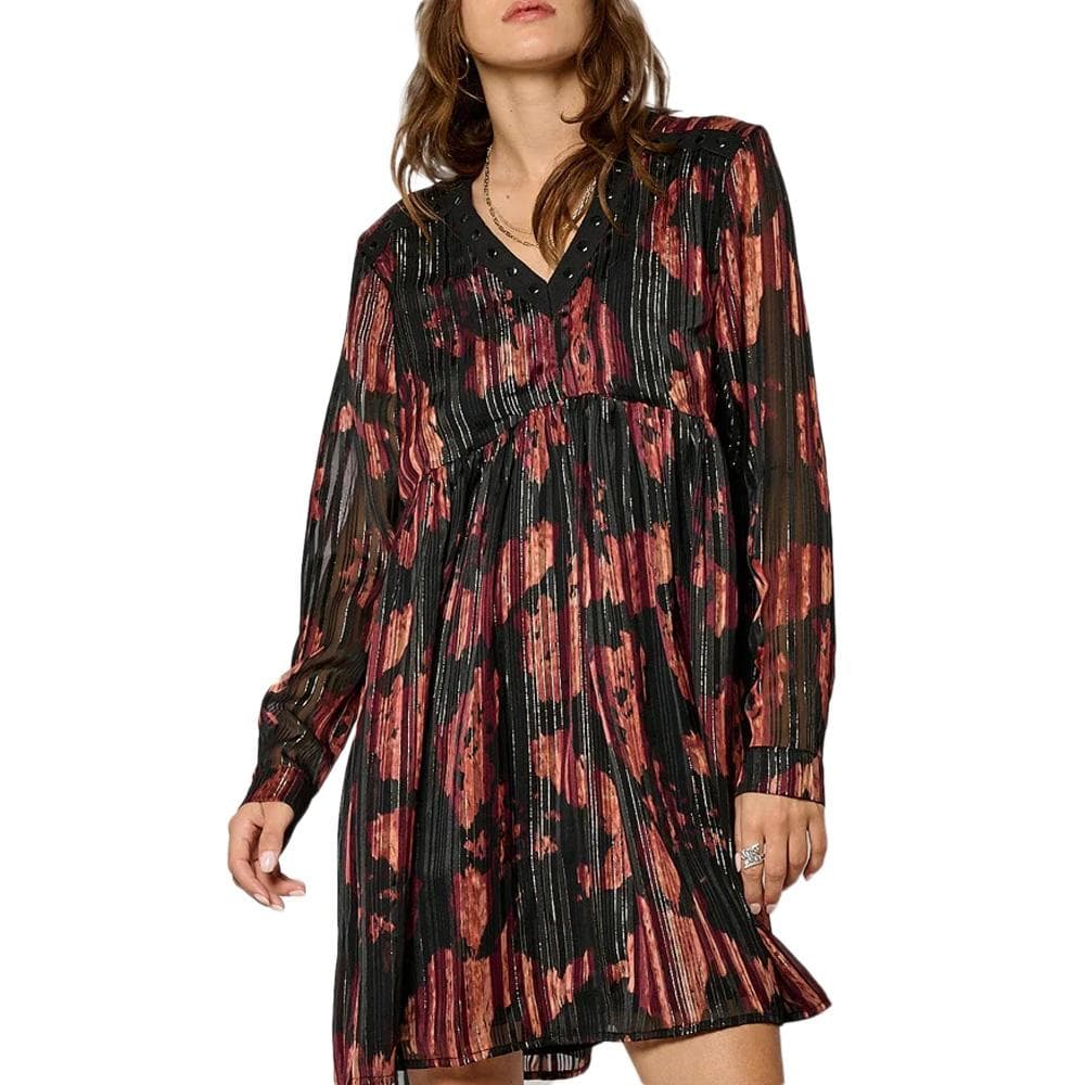 Robe Noire/Rouge Femme Kaporal MOON 1