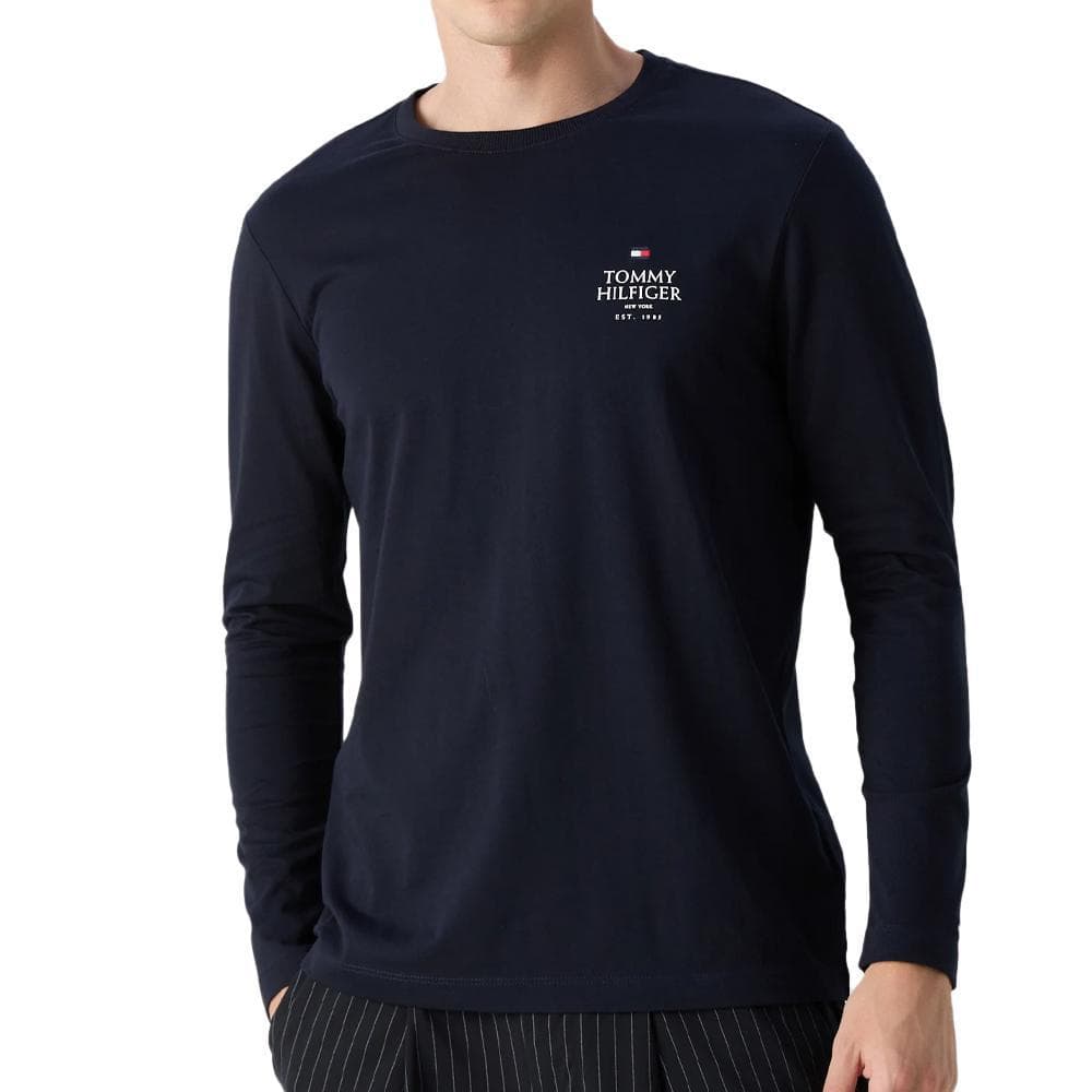 T-shirt Manches Longues Garçon Tommy Hilfiger Puff Print 1