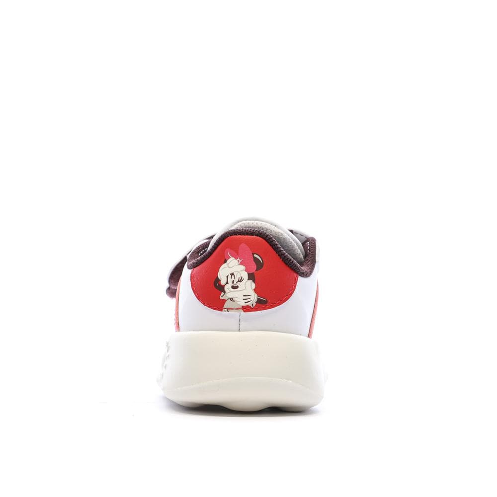 Baskets Blanches/Rouges Fille Adidas Grand Court Minnies 3