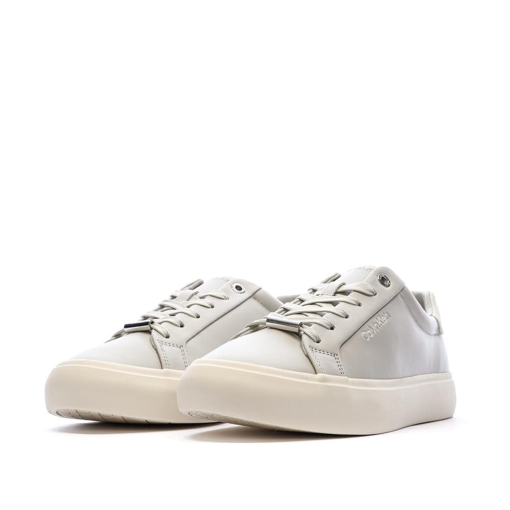 Baskets Grises Femme Calvin Klein Jeans Lace 6