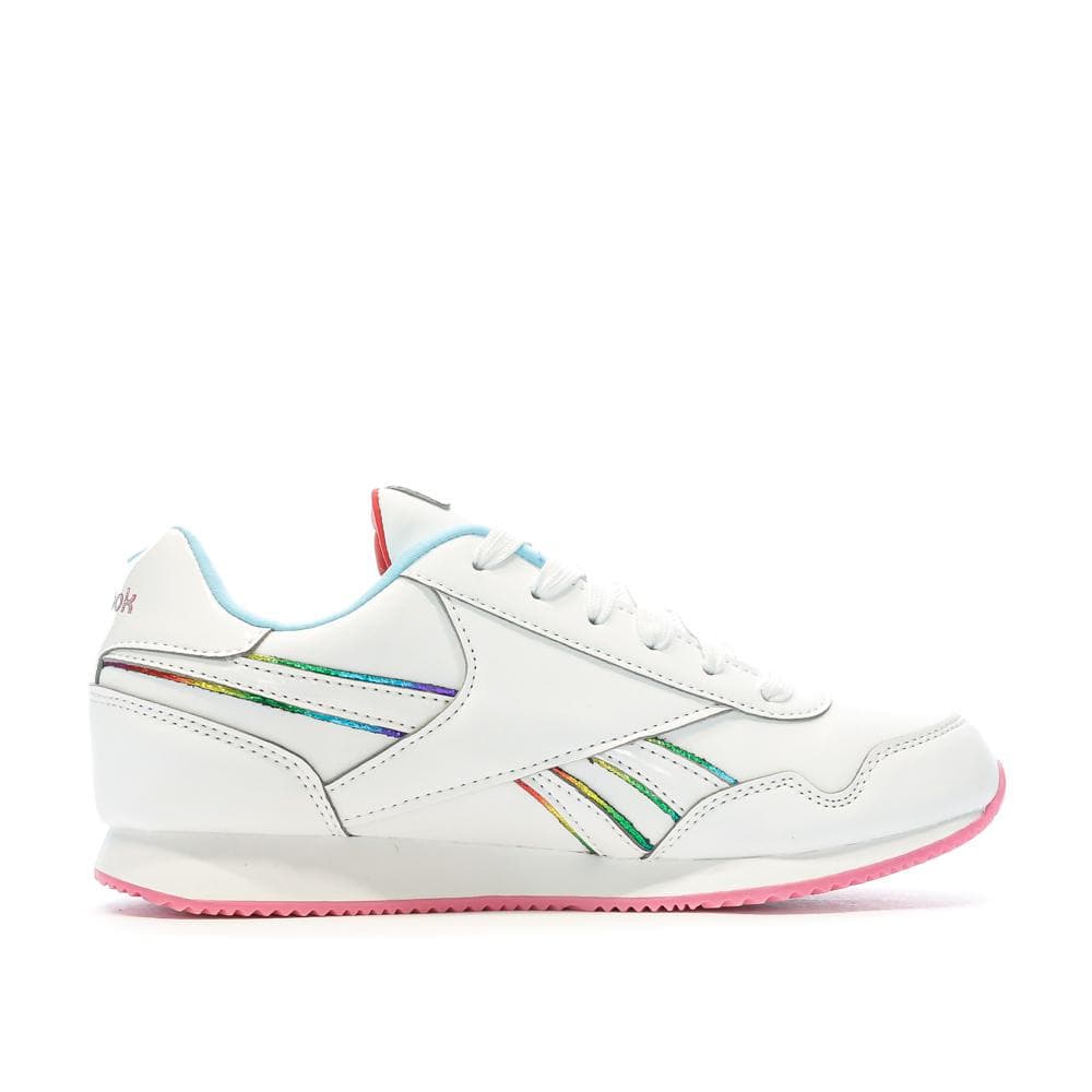 Baskets Blanc/Rose Fille Reebok Royal 2