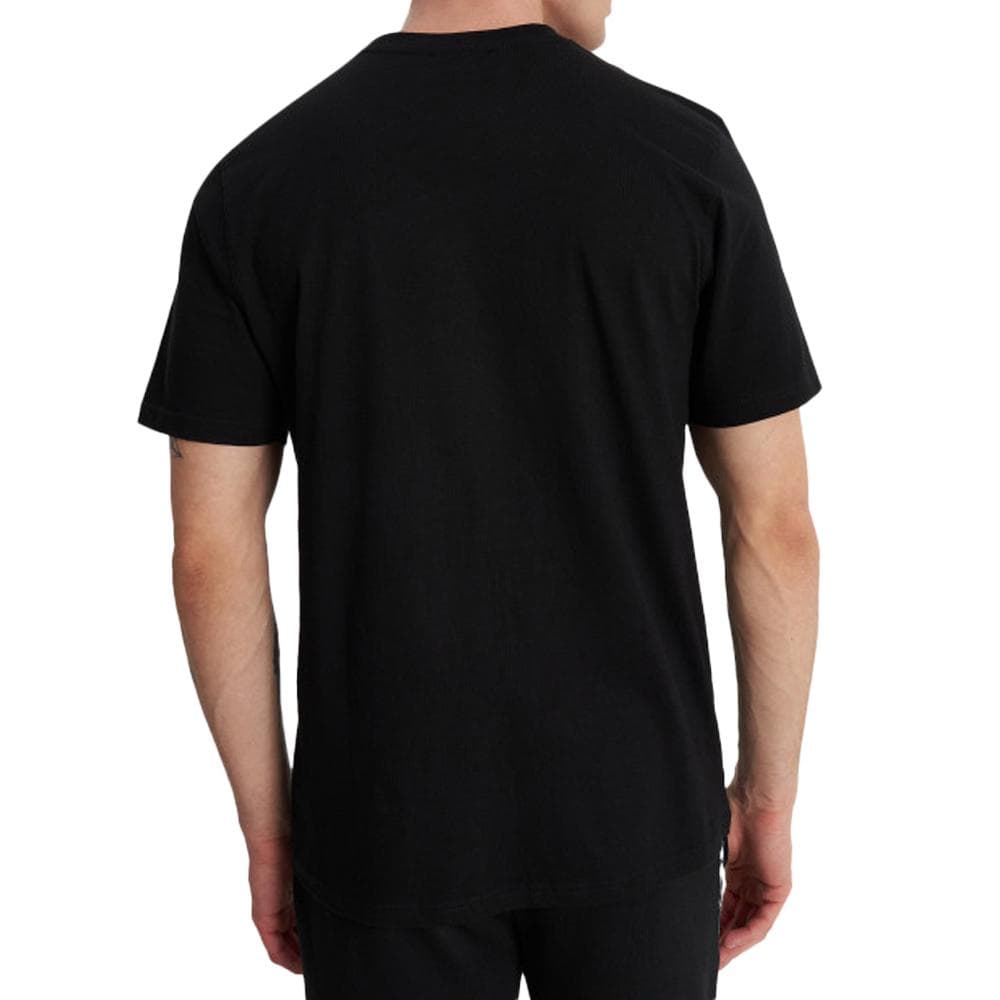 T-shirt Noir Homme Fila Soft Plastisol 2