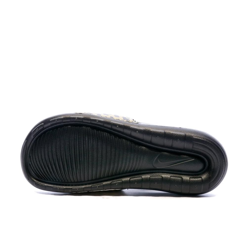 Claquettes Noir/Léopard Femme Nike Victori One 2