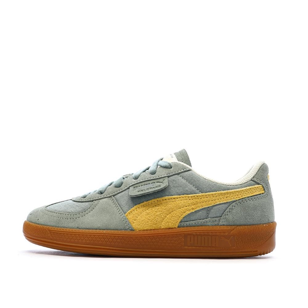 Baskets Vertes/Jaunes Homme Puma Palermo 1