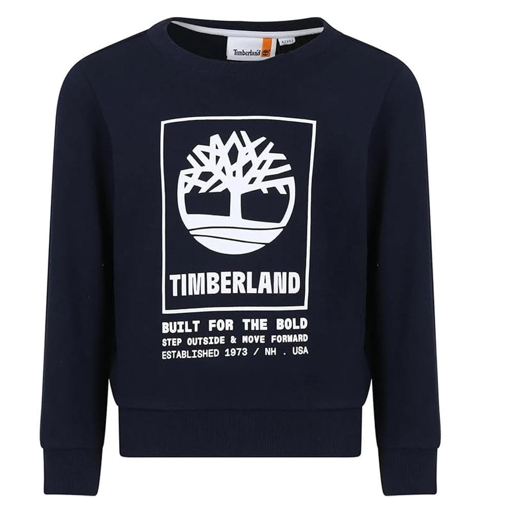 Sweat Marine Garçon Timberland T60075 1