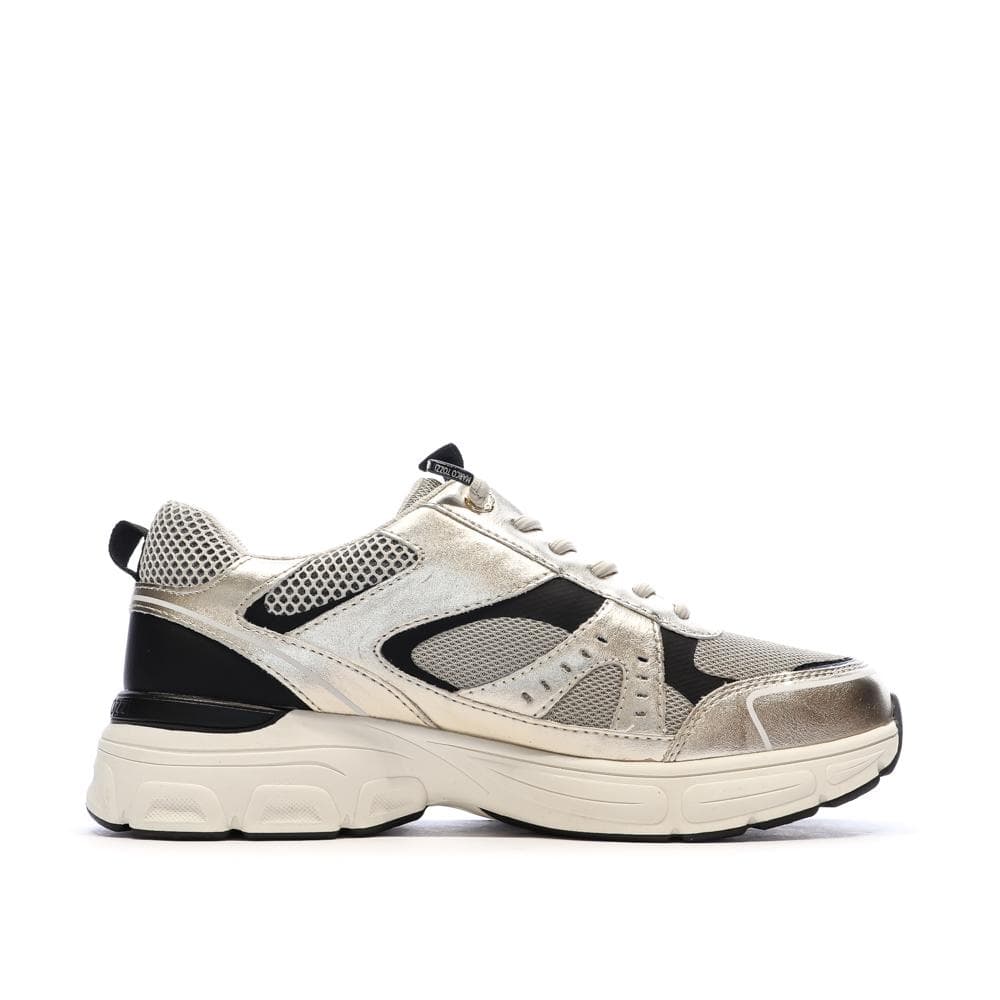 Baskets Doré Femme Marco Tozzi Gold 2