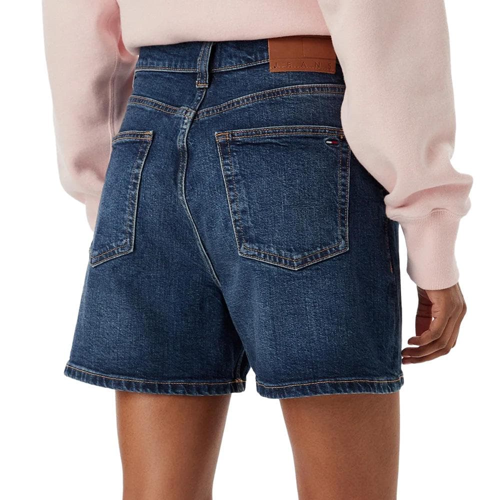 Short en Jean Bleu Femme Tommy Hilfiger Mom 12 2