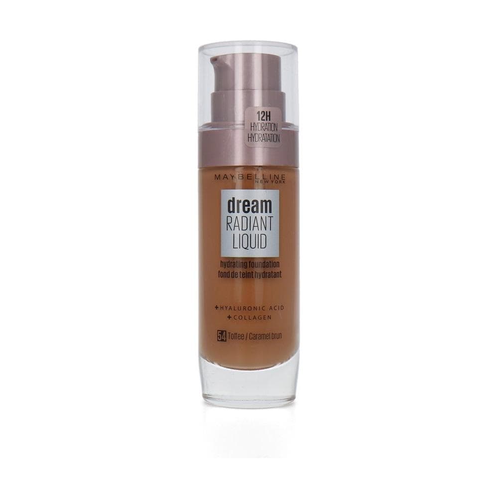 Fond de Teint Hydratant Dream Radiant Liquid Maybelline New York 054 Toffee Nu 1