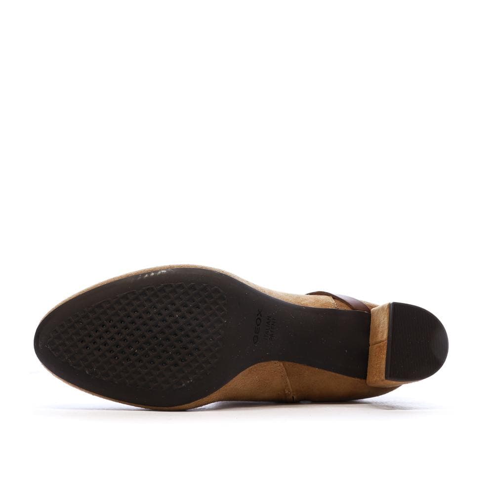 Bottines Camel Femme Geox Pheby 50 5