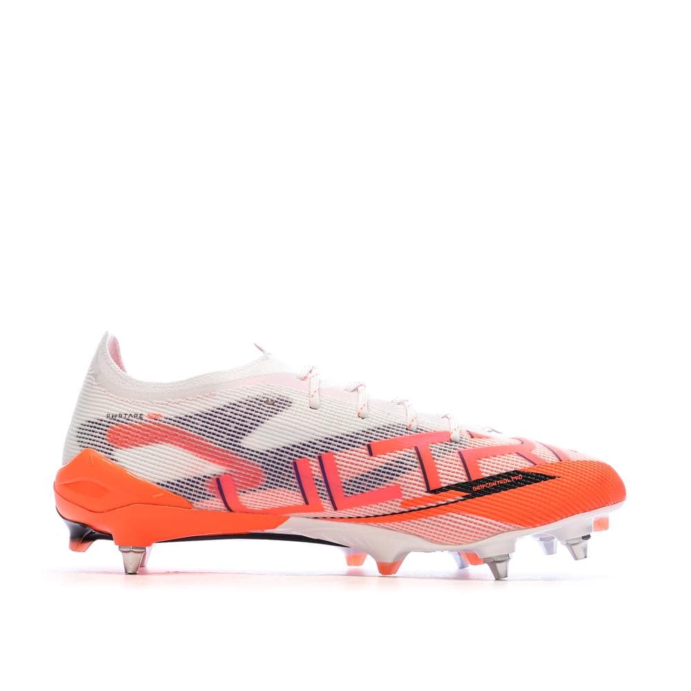Chaussures de football Blanches/Orange Homme Puma Ultra 5 Ultimate 2