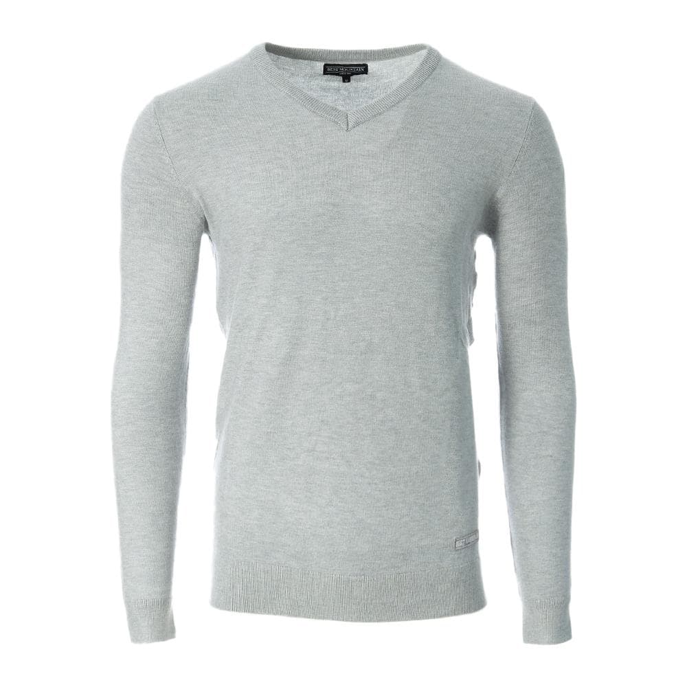 Pull Gris Clair Homme Best Mountain 01-ATM 1