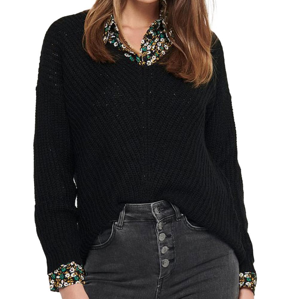 Pull Noir Femme JDY New Megan 1