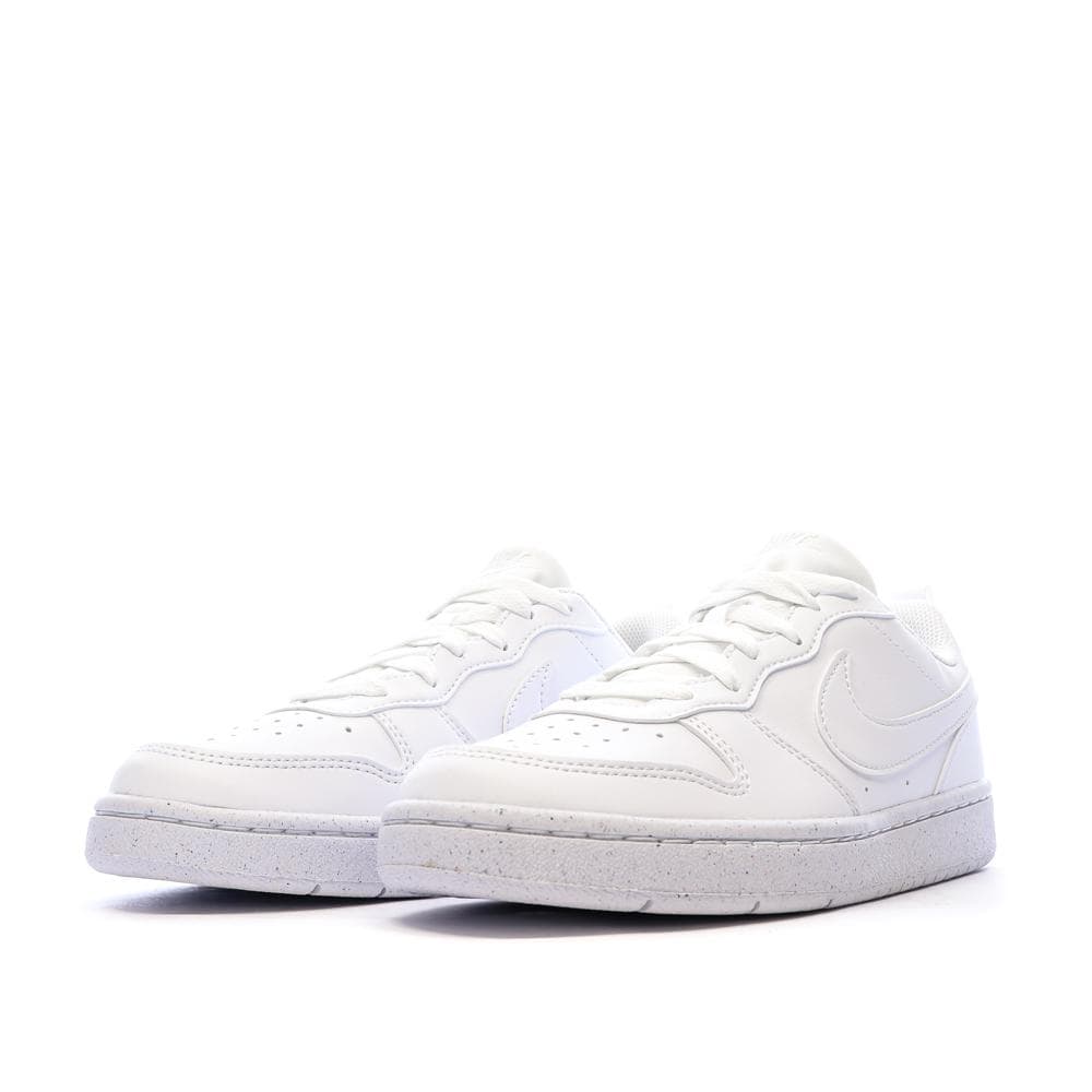 Baskets Blanches Garçon/Fille Nike Court Borough 6